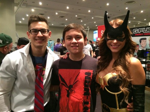 Thank you both for the picture and signatures at Comic Con @IamYanetGarcia @FaZe_Censor , I really a