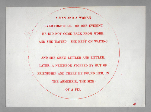4a: Louise Bourgeois, She Lost It, 1947 