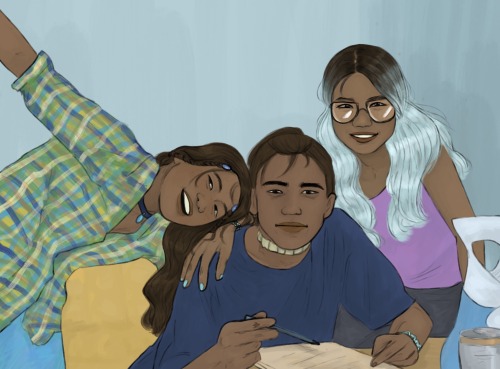 comradekatara:  aang loves taking photos of his friends at all times because he insists that every memory is precious. sokka (who is sick of bEING INTERRUPTED WHILE HE’S TRYING TO STUDY) has to disagree. 