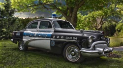 Imickeyd:  Old Police Car By Michel Bellemareanyone Remember The Tv Show “Car 54,