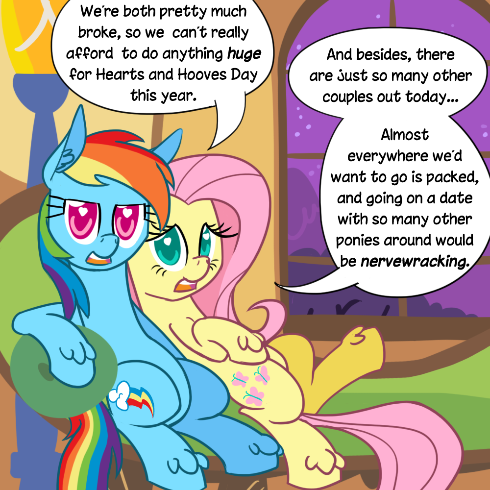 fluttershyreplies:  FlutterDash Prequel Trilogy: Prologue (to be continued)  *sits