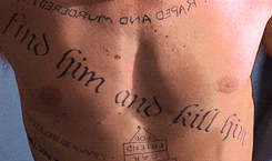 hugohurleys:    Memento: Tattoos   
