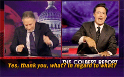 fyjonstewart:  the toss of the week↳ jon’s beard 