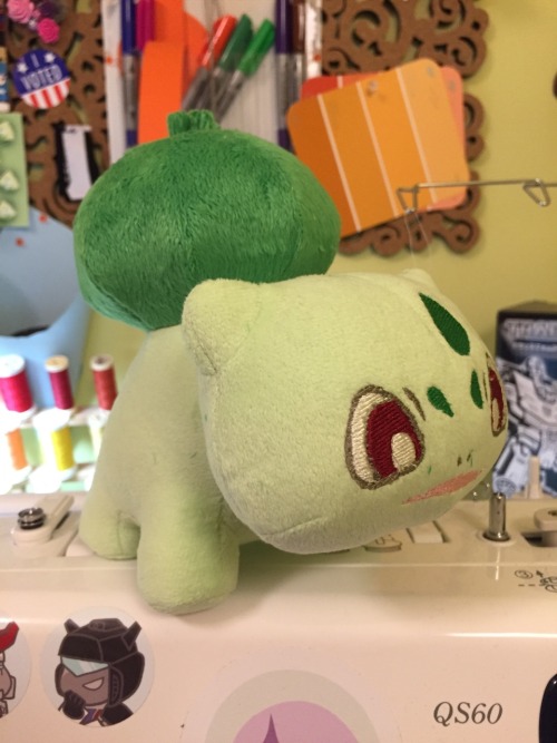 My first pokemon plush… lol.