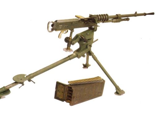 The Hotchkiss Model 1914 machine gun.In 1905 the French experimented with a blow forward machine gun