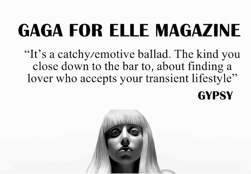 nycladygaga:  GYPSY 