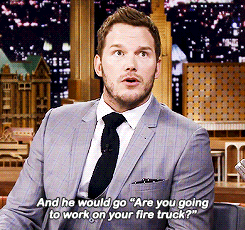 Chris Pratt’s Son Thinks His Dad Is a Firefighter