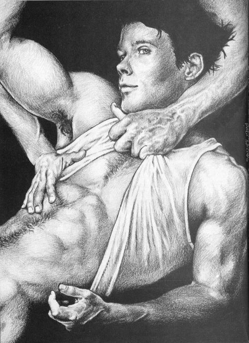 Beaubaynard:  “Hot Rubdown”- An Illustration By Aries  - Aka Harry Long - For