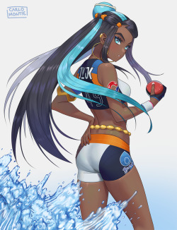 carlomontie:  Okay, 2nd take on Nessa. I kinda half-assed my previous fanart of her.