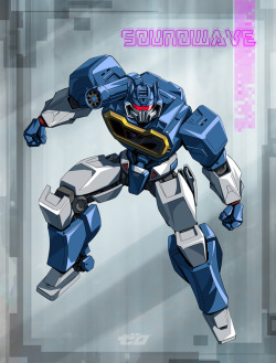 zeromayhemart:   The Soundwave portion of