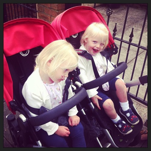 lauraacanfly:  On a walk with my ickle cousins :3