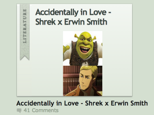 sir-rox: neptunyx: “Because,” he said, placing a hand on Shrek’s shoulder. “