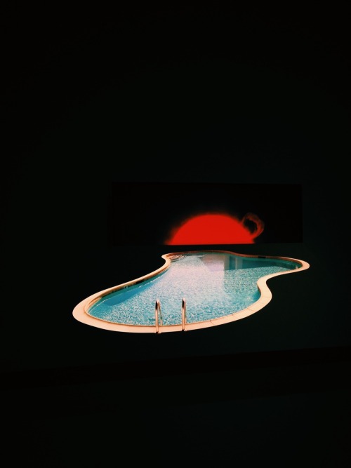 art-e-ficial: Doug Aitken, Sun Pool (2014) from the exhibition Still Life Aluminum lightbox, LED lig