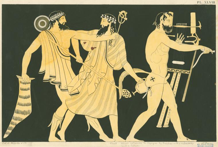 mythology of the poet and the muse — Hera gives birth to Hephaestus in  secret. The...