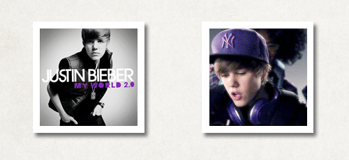 justinskiss:  Justin Bieber albums + music videos   