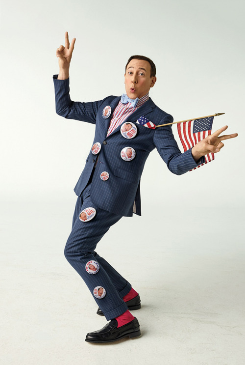 Porn gq:  Pee-Wee Herman, GQ, July 2016 photos