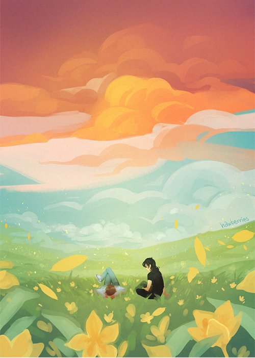 hawberries: keithlance week 3: heaven/hell i keep a little piece of paradise in your eyes 