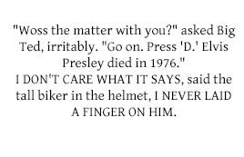 ilovetextingandscones:Good Omens - Things from the book that only half made it into the show