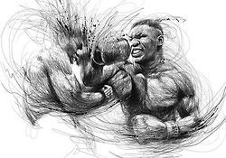 wujifighter:   A collection of my favorite Mike Tyson training gifs 