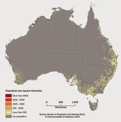 mapsontheweb:  See how large areas of Australia’s