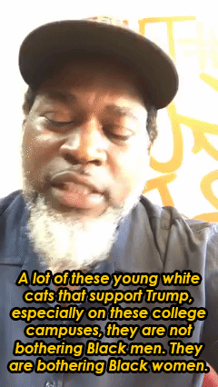 kill-samurai: nevaehtyler:   Rapper David Banner has brought to us another educational video. This time he’s urging all the Black men to protect Black women at all costs, because they fall victims to white supremacists’ attacks most frequently, especially