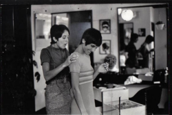 bobdylan-n-jonimitchell: Joanie and Mimi Baez, 1968.