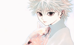 shuuzous:   10 Colorful Days by shuuzousnijimura ♡ ↳ Day 07 - White Haired Character: Killua Zoldyck  