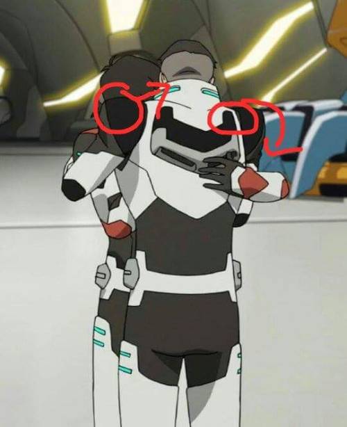 shiroganekeith:Keith literally changes his position so he can hug Shiro closer.