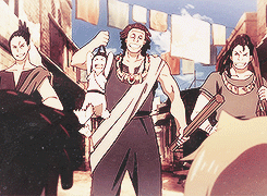  “When we team up, we’re totally invincible! Right, Cassim?”      