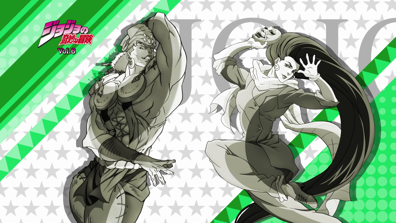 hairyboobz:  JoJo’s Bizarre Adventure - Blu-Ray Menus.