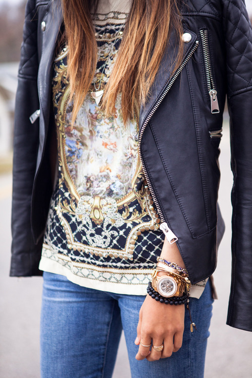 thefashionstreets:  thefashionstreets: Givenchy T- shirt &lt;3
