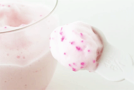 strawberry-milktea:さくらのカプチーノ (Sakura Cherry Blossom Cappuccino)  
