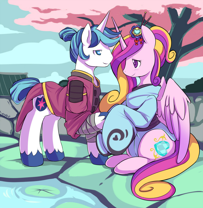 sketchit26:  commission for theworldoffran alternative universe, Princess Cadance
