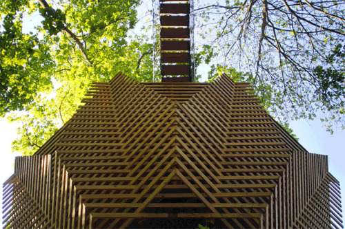 archatlas:      ORIGIN Tree House  Atelier LAVIT have designed the ORIGIN Tree House for their clients in France who wanted to have a unique cabin.ORIGIN is an exceptional cabin, a unique and tailor-made project. The architectural challenge for Atelier