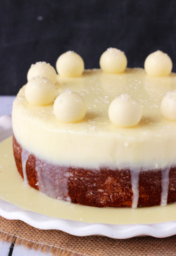 foodffs:  White Chocolate Truffle Cake Really nice recipes. Every hour. Show me what you cooked! 