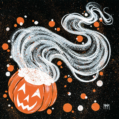 snootyfoxfashion:Halloween Art Prints by Meagan Meli