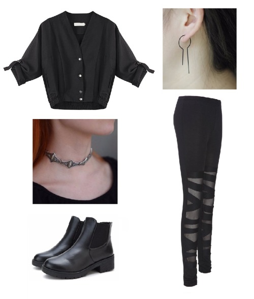 lynngunnclothing:Lynn Gunn Inspired Outfits;Shirt: goo.gl/UxMXvAEarrings: goo.gl/bdS8o