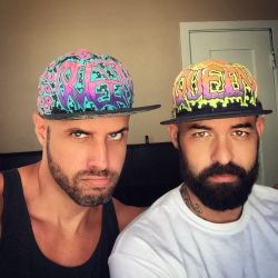 milesdavismoody:  Looooove these custom @queen.zine hats that @artofmicahsouza made for us! #graffiti ..check out his page, he does amazing work!