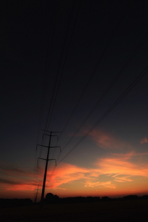 Happiness is chasing a sunset on a gorgeous June night