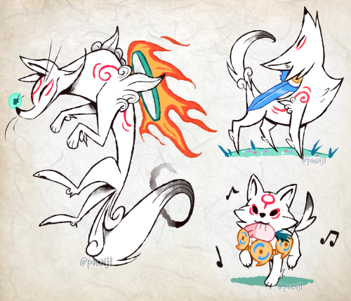 Been playing Okami lately. One of the most creative games I’ve ever experienced playing in my 