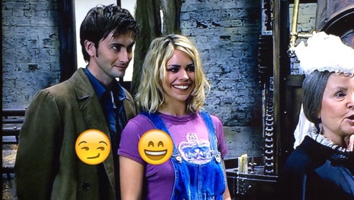 tinyconfusion:emoji adventures with the doctor and rose tyler (pt. 24)