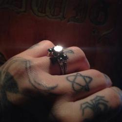 Another Pic Of Kat Von D&Amp;Rsquo;S Ring