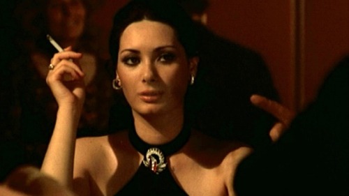 goregirlsdungeon:  Edwige Fench in SECRETS OF A CALL GIRL (1973) directed by Giuliano Carnimeo 