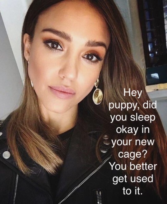 lelub:#Mistress #Femdom #Slave #Puppy #Jessica Alba