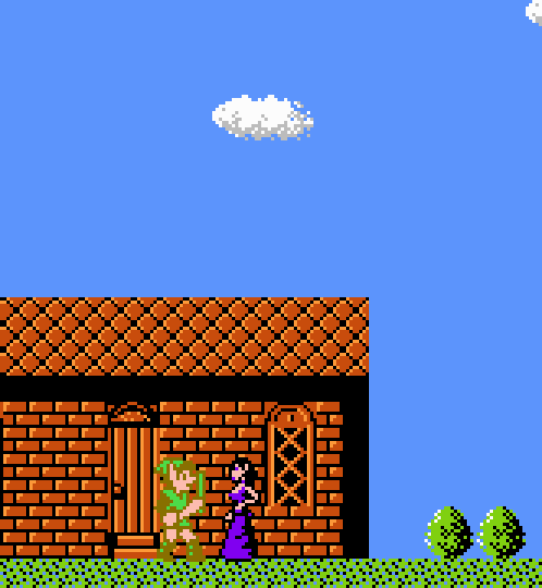 vgjunk:  Lady, I know just how you feel.Zelda II: The Adventure of Link, NES.