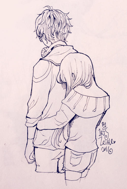 707 Angst doodle. ╥﹏╥ Follow my art instagram @irszeible