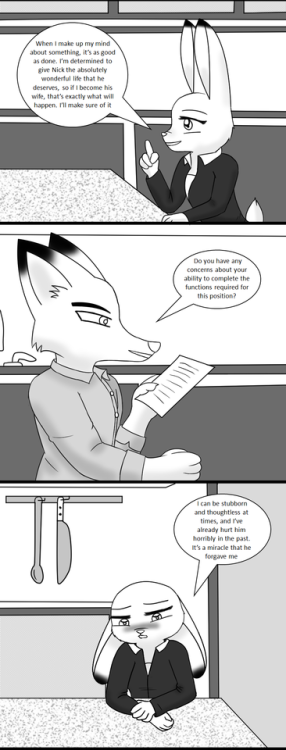  The Application 2 by TheoreticallyEva Comic commission asked by my dear friend @cimar-of-turalis-wi