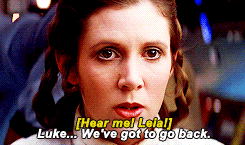 reyamidala:  Luke said those strong instincts of hers served as proof of the Force, evidence that it was working through her all the time.  (Bloodline) Bonus: 