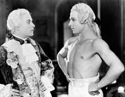 maximien:  Lowell Sherman and Rudolph Valentino
