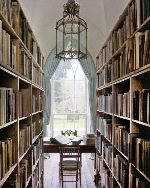 myfairylily:The library at Luggala James Fennell 